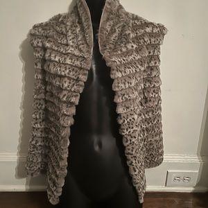 Custom Albe furs of Greenwich custom fur and leather vest